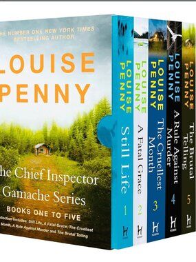 The Chief Inspector Gamache Series Books 1-5 Collection Box Set by Louise Penny